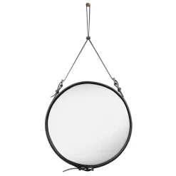 Adnet Circulaire spegel M, svart