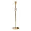 Alba ljusstake 40 cm, Solid mässing och glas