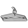 Alfred galge, antracit, 4-pack