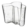 Alvar Aalto vas jubileumsutgåva 160 mm, Bubbelglas klar
