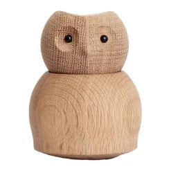 Andersen Owl träfigur Small, Oak