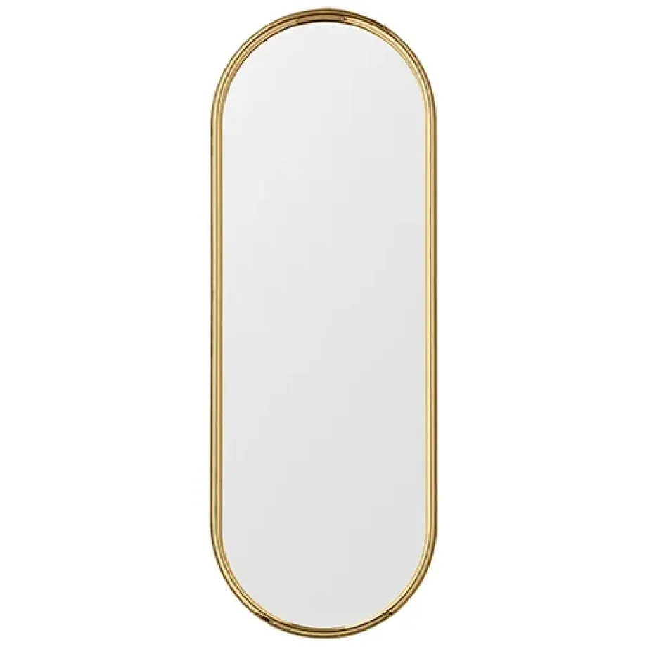 Angui spegel oval 108 cm, guld