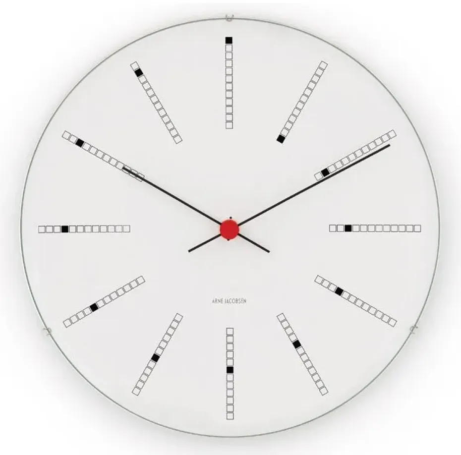 Arne Jacobsen Bankers klocka, Ø 290 mm