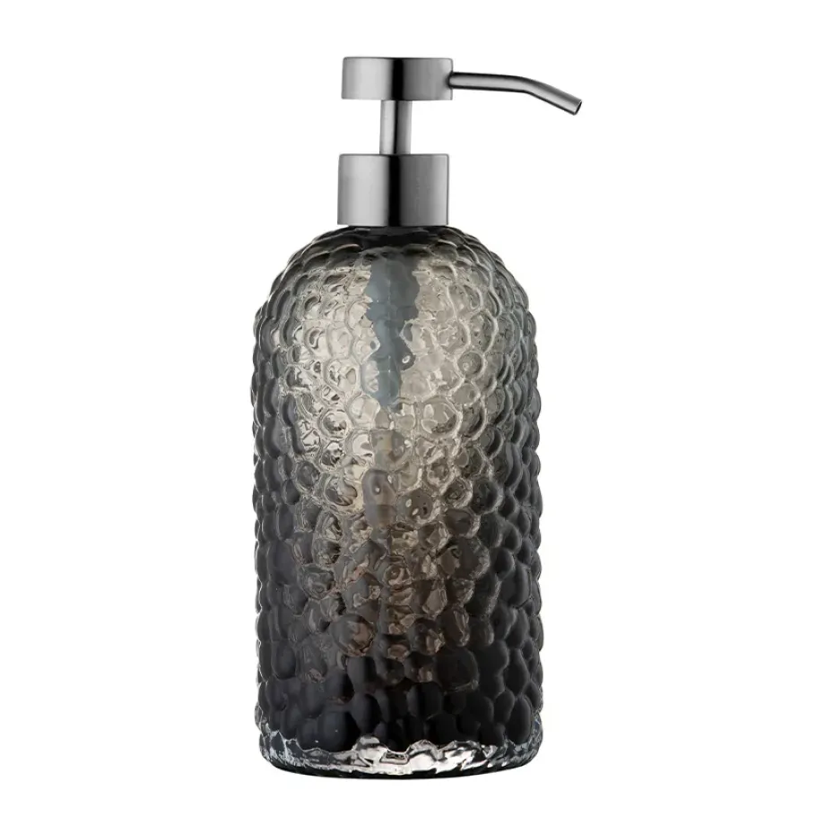 Arura tvålpump 16 cm, Svart-silver