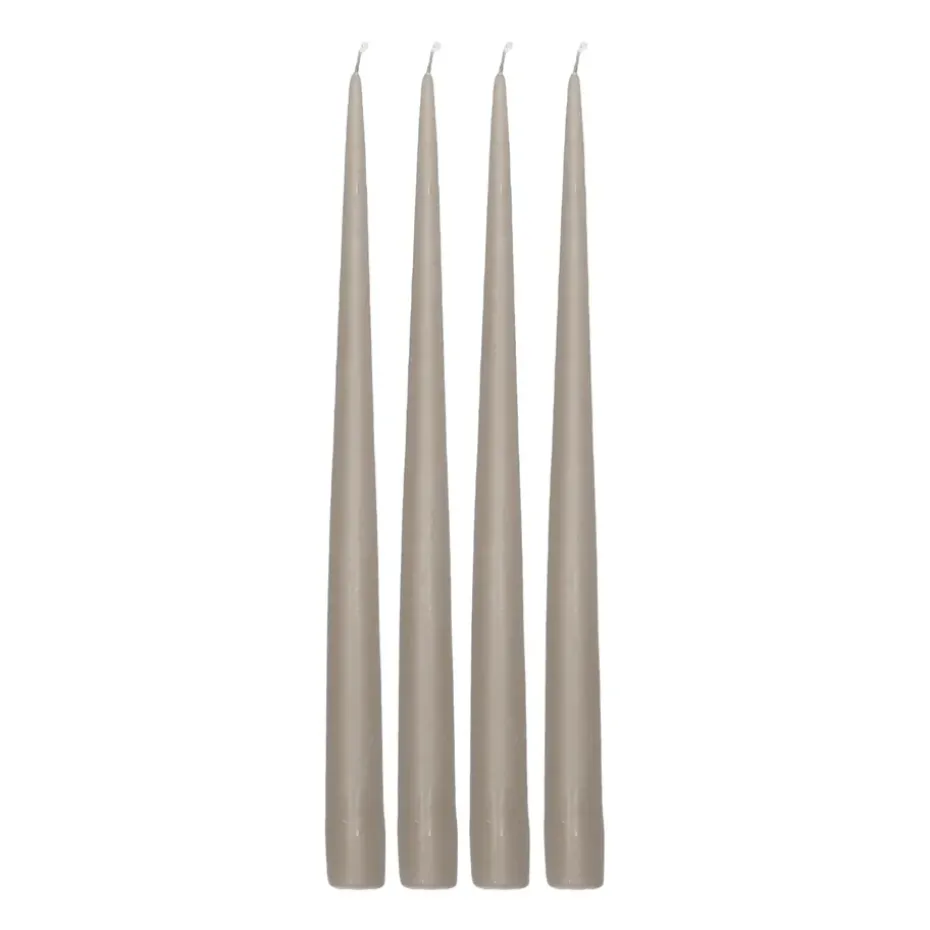 Atmosphere antikljus 4-pack 32 cm, Taupe