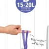 Avfallspåsar D 15 L 20 påsar/rulle, 15 l