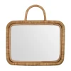Baki spegel med ram 24x32 cm, Natur