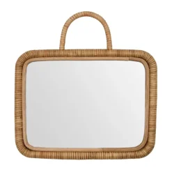 Baki spegel med ram 24x32 cm, Natur
