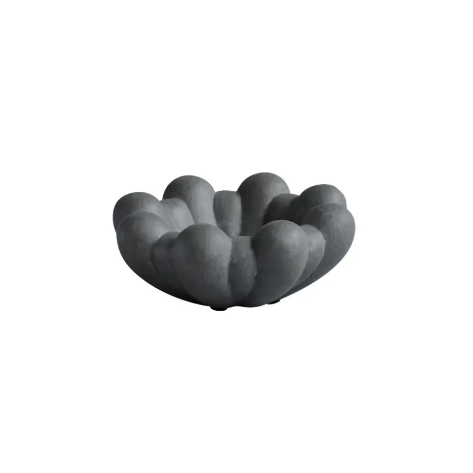 Bloom tray skål mini, Mörk grå