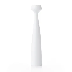 Blossom Lily ljusstake 24,5 cm, White