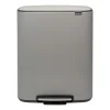 Bo pedalhink 60 L, Mineral concrete grey