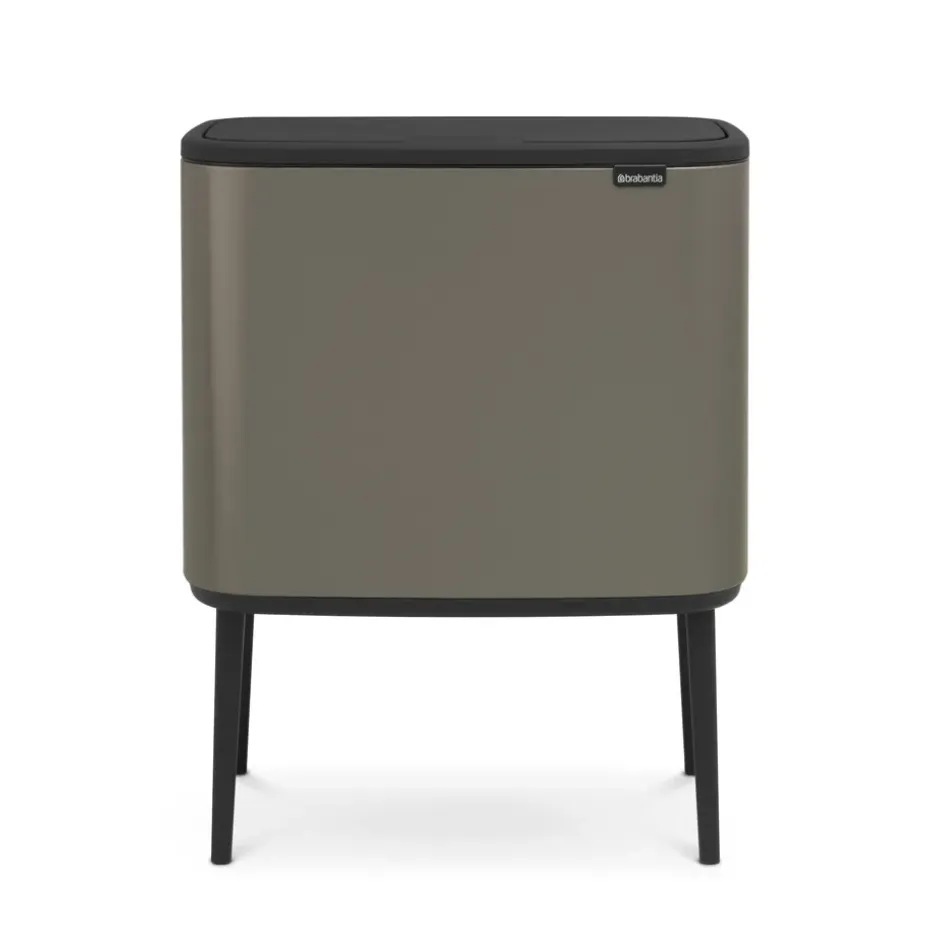 Bo touch bin 11+23 liter, platinum