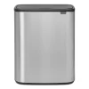Bo touch bin 2x30 L, Mattborstat stål