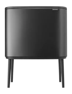 Bo touch bin 3x11 liter, Confident Grey