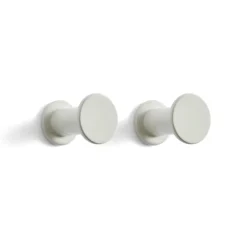 Bolt krok 2-pack Ø2,8 cm, Light grey