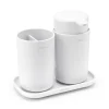 Brabantia ReNew handfatsset 3 delar, Vit