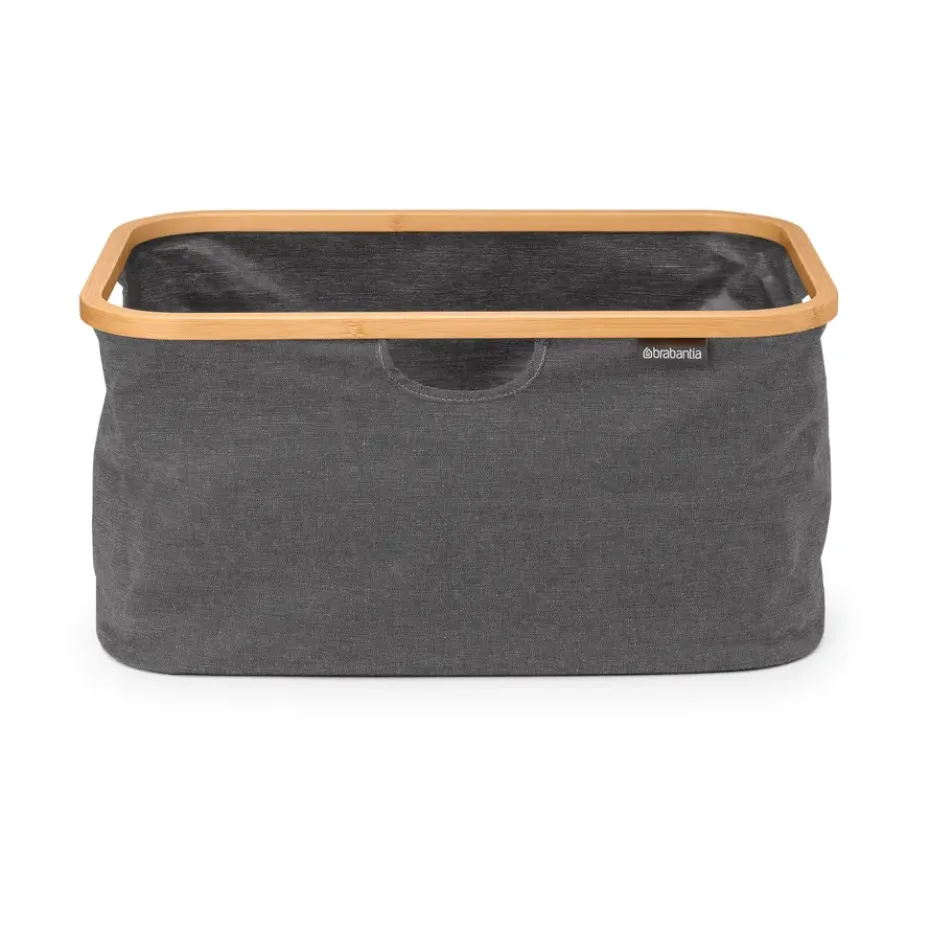 Brabantia tvättkorg vikbar 40 L, Pepper Black