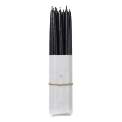 Broste Copenhagen doppade antikljus 10-pack, Simply black