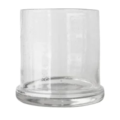 Bubble ljuslykta Ø20 cm, Clear