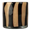 Calore ljuslykta XS Ø10 cm, Black-beige