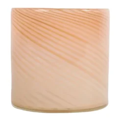 Calore ljuslykta XS Ø10 cm, Rosa-beige