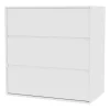 CARRY byrå 3 lådor, New white