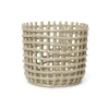 Ceramic flätad korg Ø23,5 cm, Cashmere