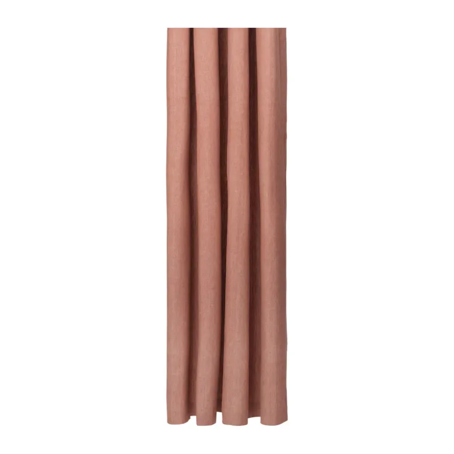 Chambray duschdraperi, Brown clay