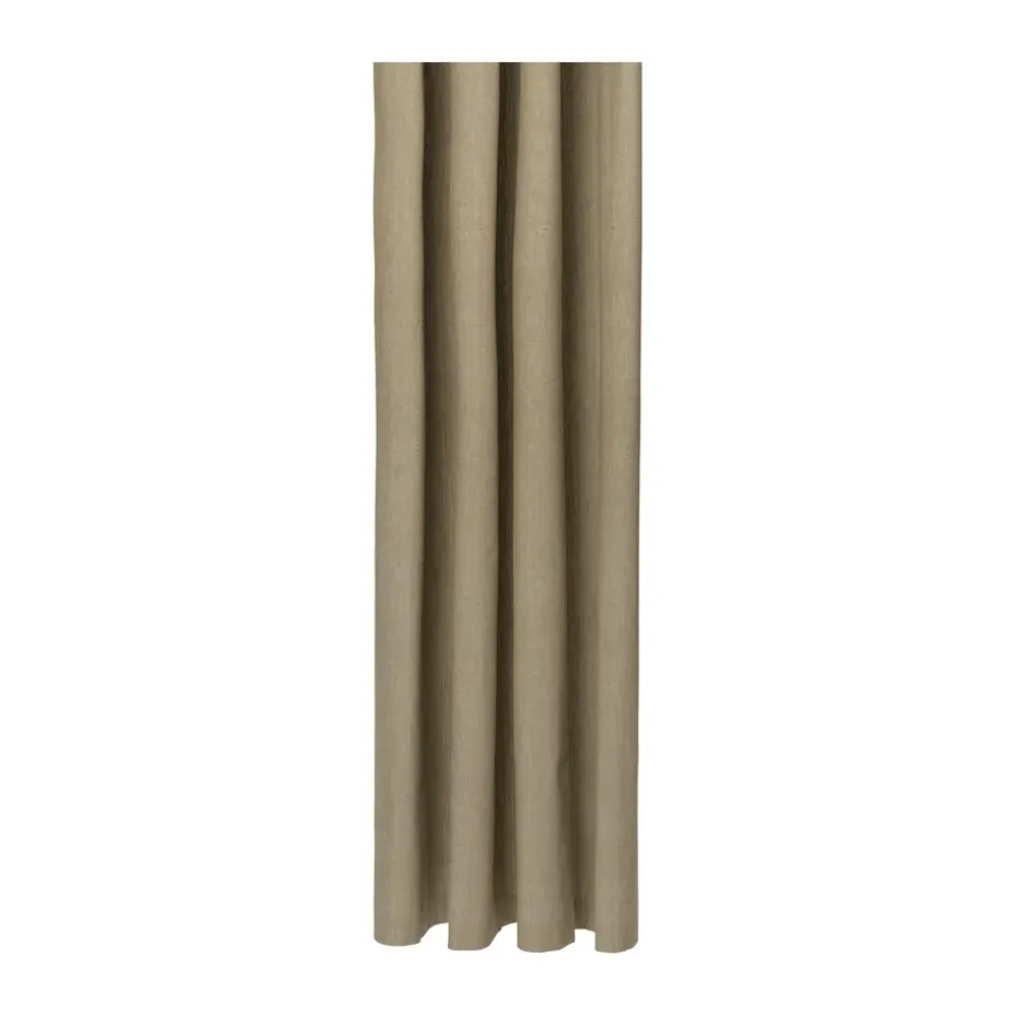 Chambray duschdraperi, Olive