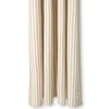 Chambray duschdraperi, Sand-off white