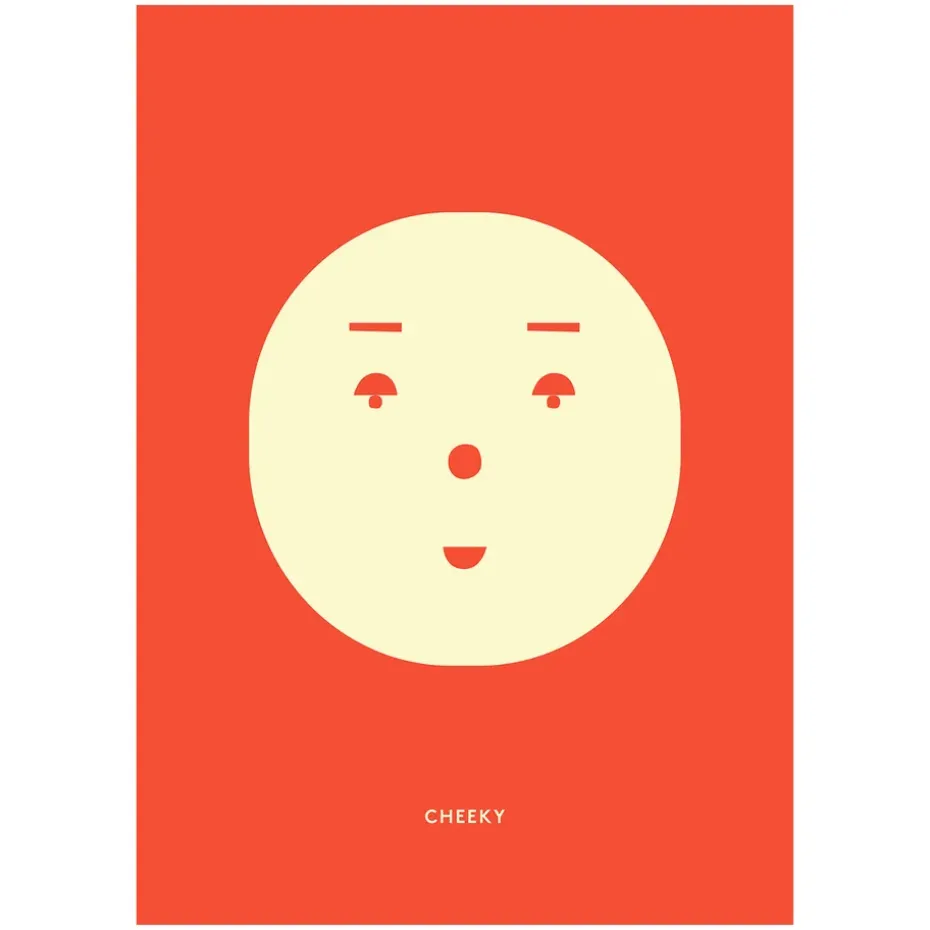 Cheeky Feeling poster, 30x40 cm