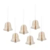Chime bjällra julhänge, Off white