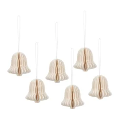 Chime bjällra julhänge, Off white