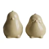 Chubby chicken påskdekoration 2-pack, Shiny yellow