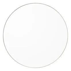Circum spegel small Ø70 cm, klar-taupe