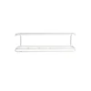 Classic 650 hatthylla, vit/vit, 2 plan, 100 cm