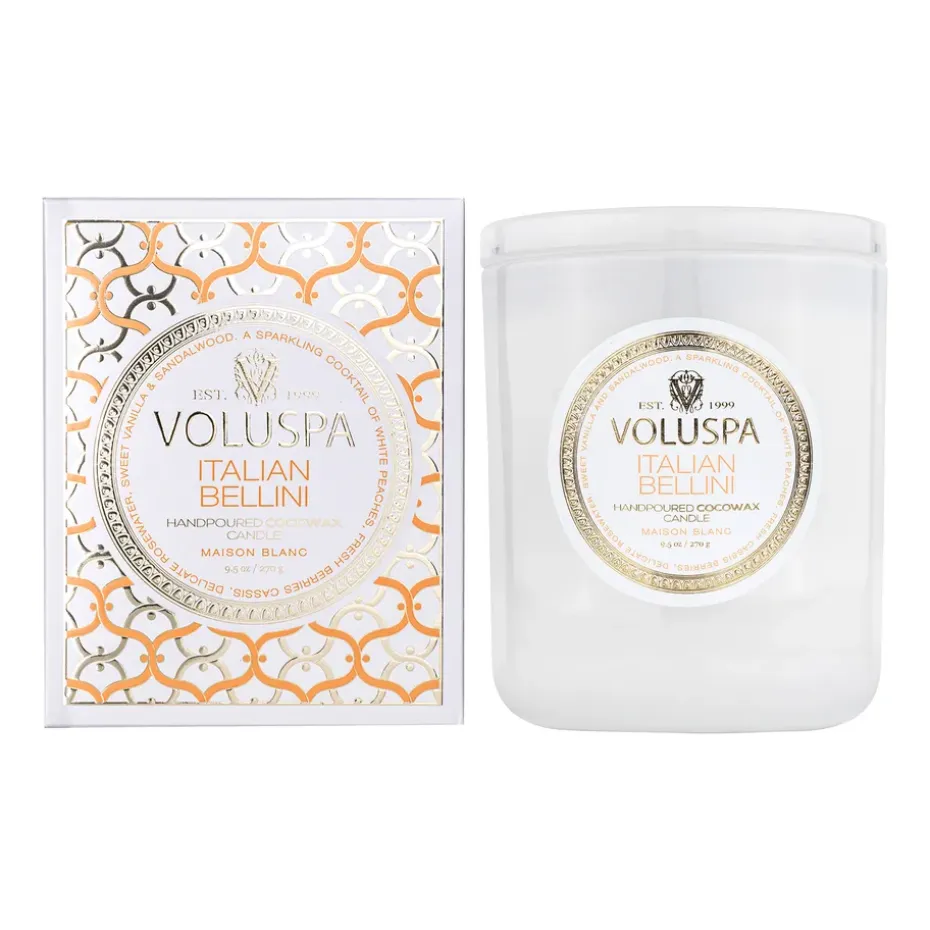 Classic Maison Blanc doftljus 60 timmar, Italian Bellini