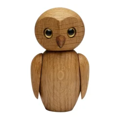 Clever uggla dekoration 10 cm, Ek