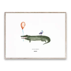 Coco the Crocodile poster, 30x40 cm