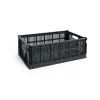 Colour Crate L 34,5x53 cm, Charcoal