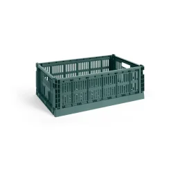 Colour Crate L 34,5x53 cm, Dark green