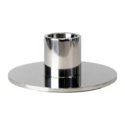 Cooee ljusstake low 3 cm, Stainless steel
