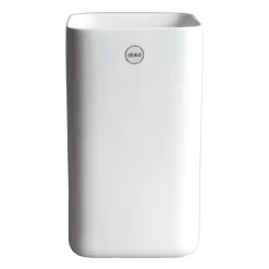 Cube kruka large 13 cm, Matte white