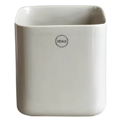 Cube kruka small 13 cm, Shiny mole