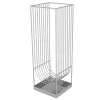 Curva paraplyställ, Silver