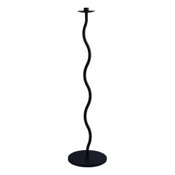 Curved ljusstake 85 cm, Black