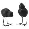 DBKD Swedish Birds påskdekoration 2-pack, Black