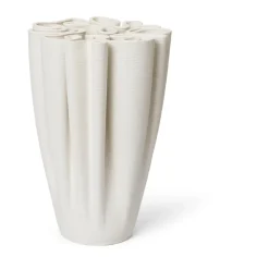 Dedali vas 25 cm, Off-white