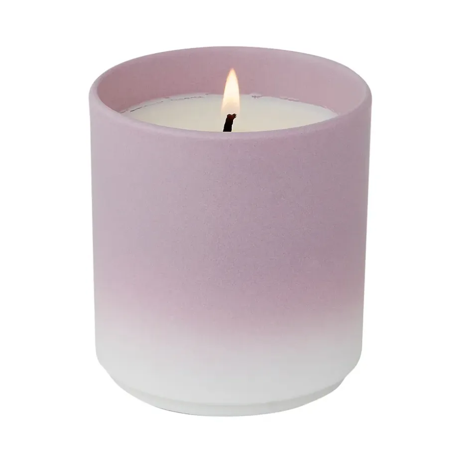 Design Letters dip dye doftljus Ø8 cm, Lavender