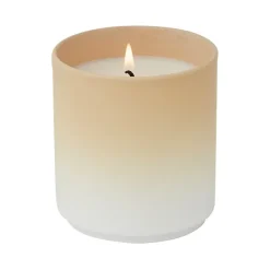 Design Letters dip dye doftljus Ø8 cm, Beige